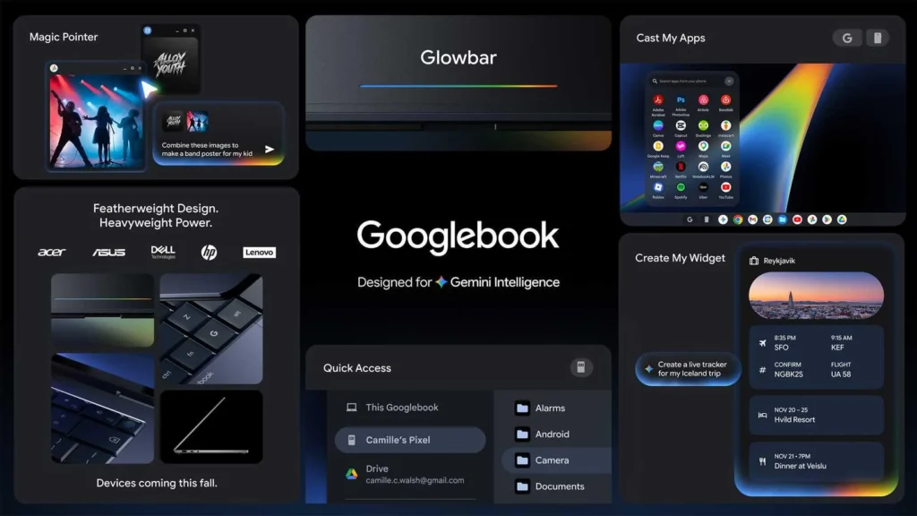 Gemini-Powered Googlebook